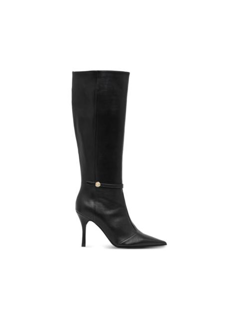 strap pointed boots