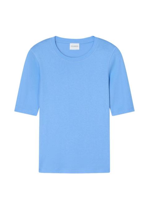 crew-neck short-sleeve T-shirt