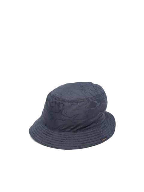 logo-jacquard bucket hat