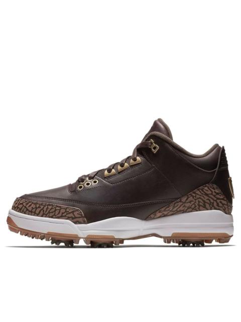 Air Jordan 3 Golf Premium 'Brown' AO8952-200