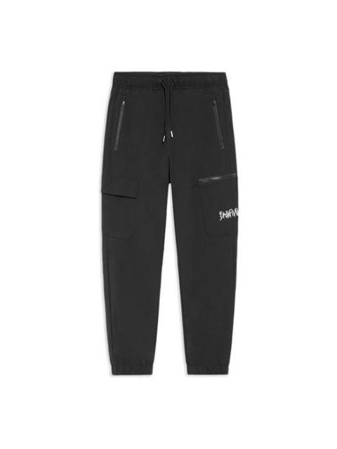 Li-Ning BAD FIVE Athletic Joggers 'Black' AYKS365-2