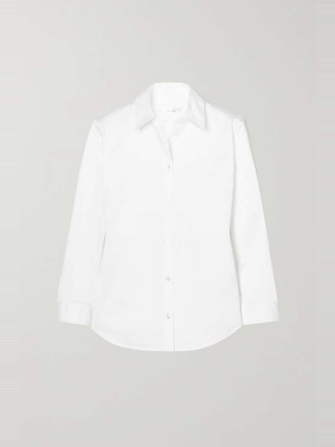 Petra cotton-poplin shirt