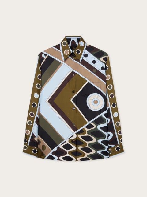 VIVARA PRINT SILK SHIRT