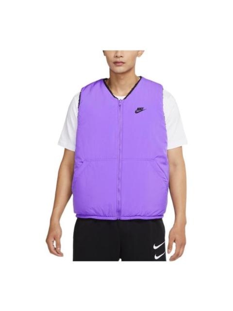 Nike Club+ Reversible Winterized Vest 'Purple Black' DQ4879-010