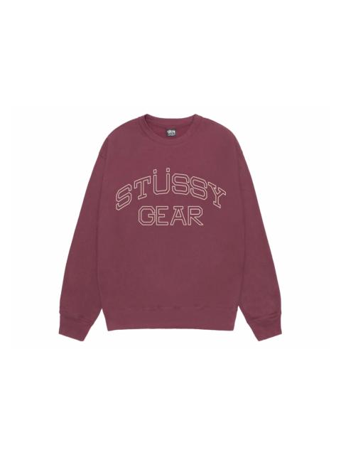 Stussy Gear Crew Oxblood