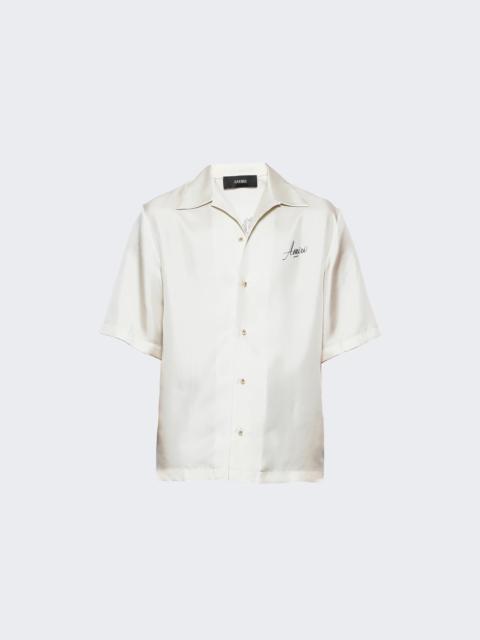 Hotel Bowling Shirt Alabaster