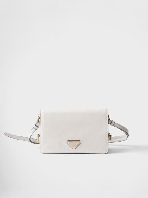 Leather shoulder bag