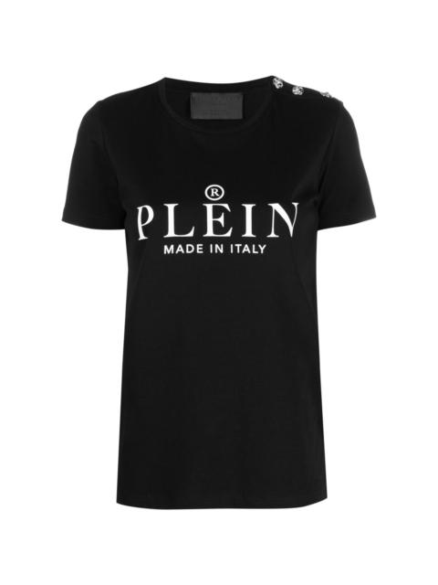 logo-print T-shirt