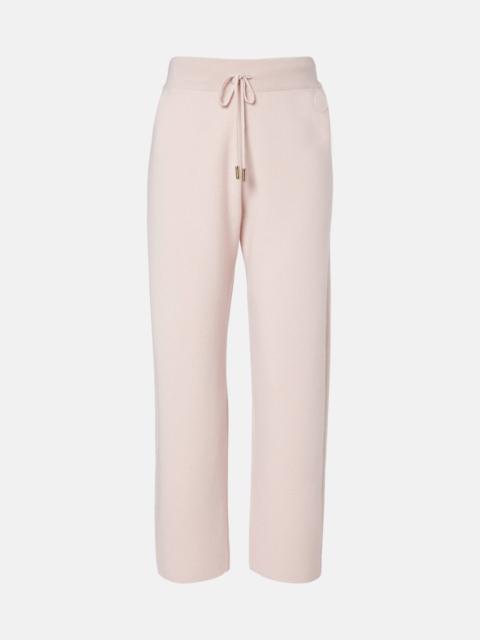 Wool and cashmere sweatpants