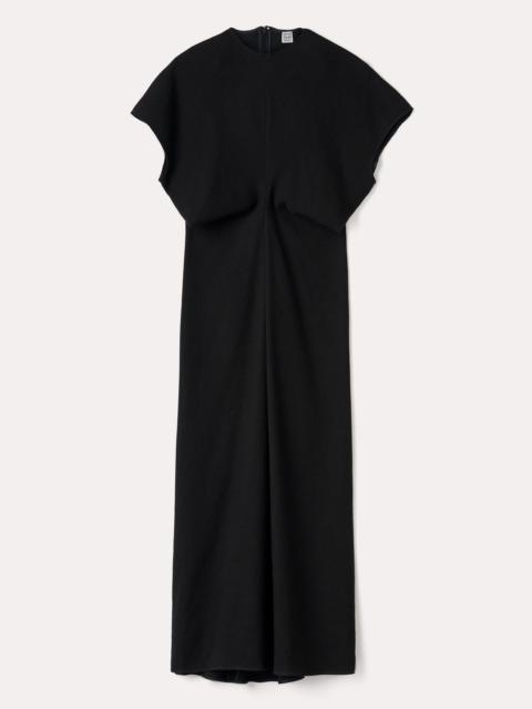 Slouch waist dress black