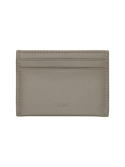 Taupe Aston Martin Edition Wing Card Holder