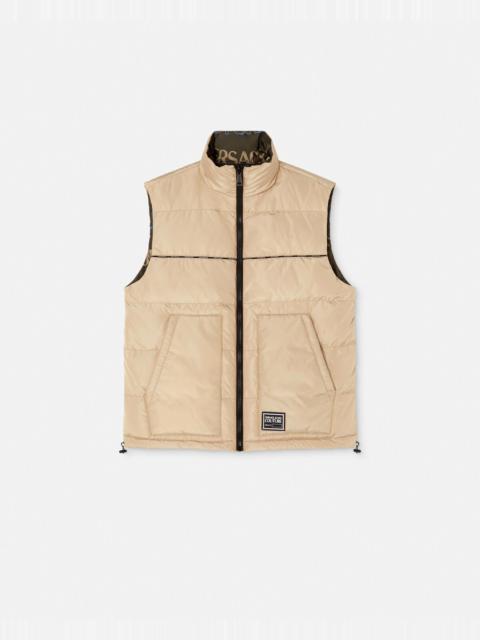 Logowave Reversible Puffer Vest
