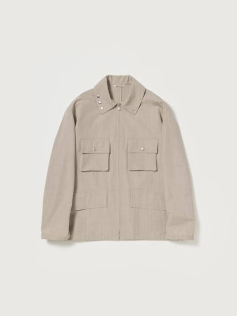 WOOL MAX CANVAS BLOUSON