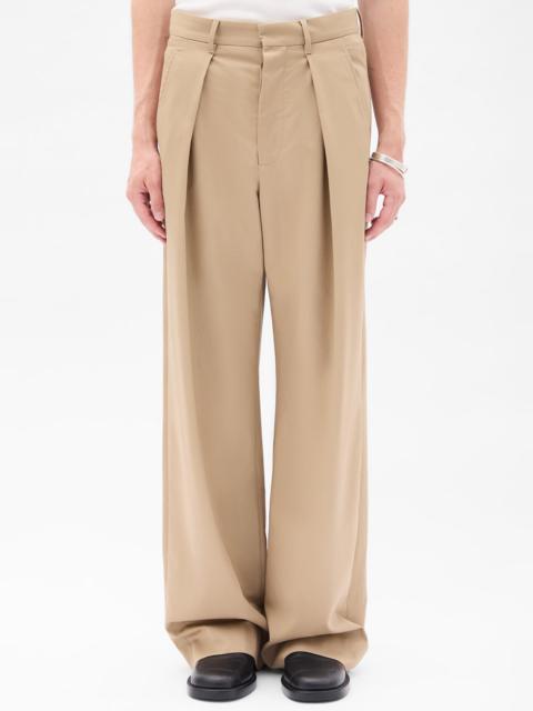 Botel Wide Leg Pleated Trousers
