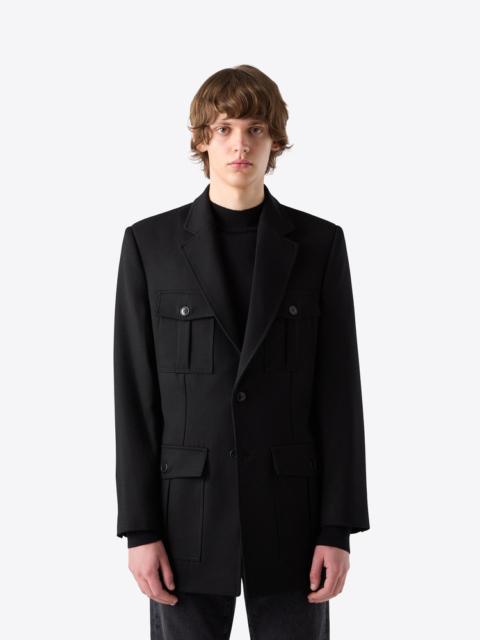 JACKET 171 BLACK CAVALRY TWILL