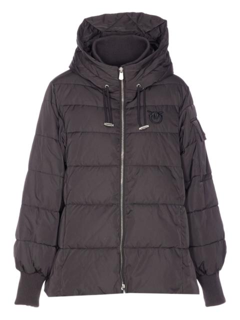 hooded puffer jacket