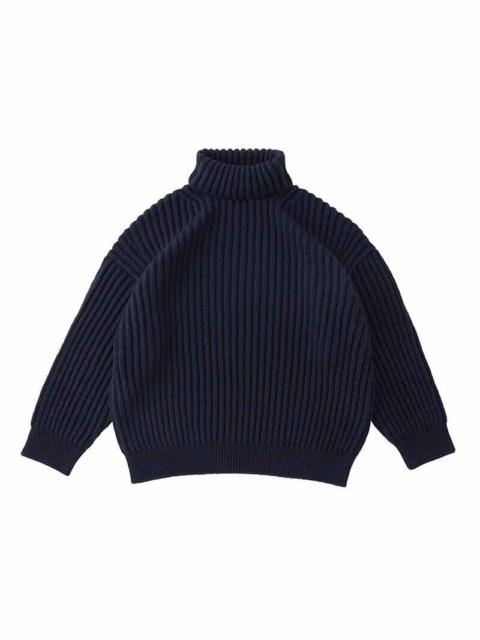 AMPLUS TURTLENECK KNIT W NAVY