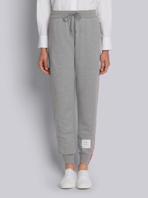 Light Grey Classic Loopback Left Stripe Light Grey Sweatpant