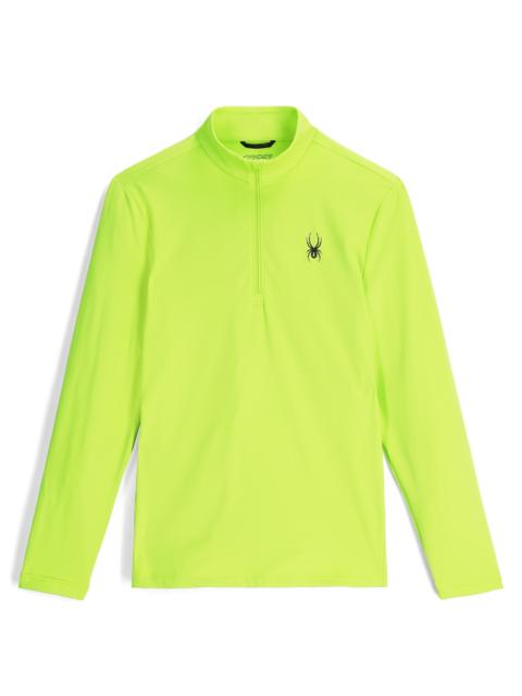 Mens Prospect Half Zip T-Neck - Lime