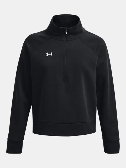 Women's UA Rival Fleece ½ Zip
