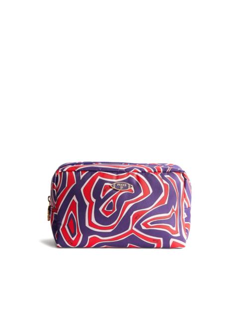labirinto-print beauty case