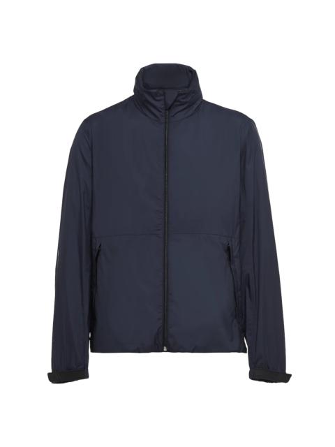 Technical nylon windbreaker