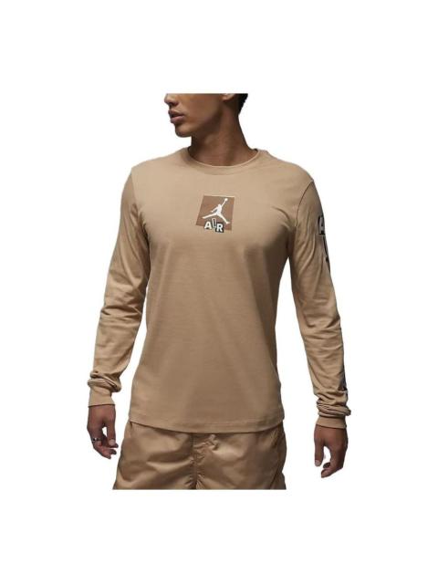 Air Jordan Brand Graphic Long-Sleeve T-Shirt 'Hemp' FD7018-200