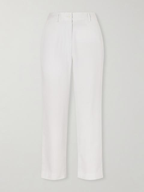 Karsten Cropped Cotton Straight-leg Pants
