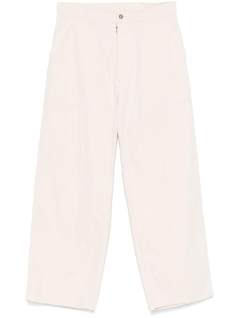 straight-leg trousers