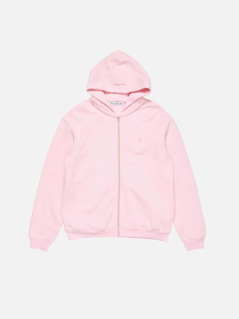 Hooded zipper sweater - Blossom pink