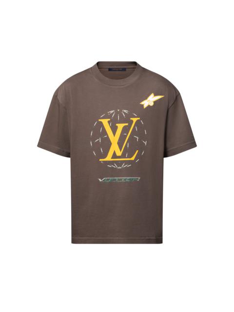 Washed Embellished Cotton T-Shirt