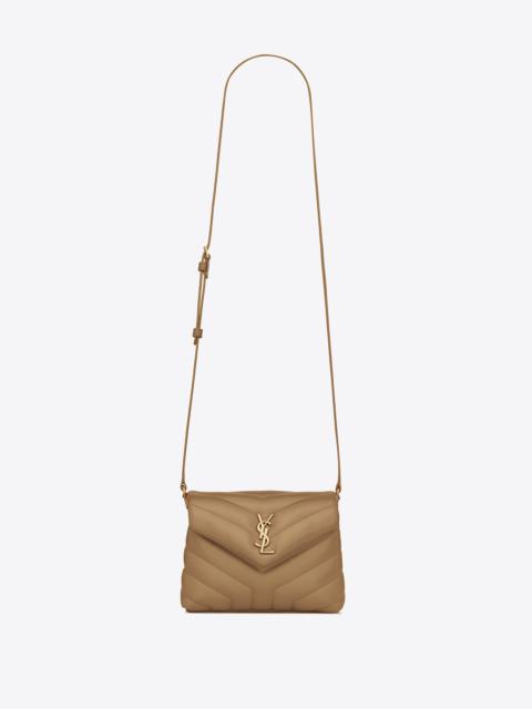 loulou toy strap bag in matelassé "y" leather