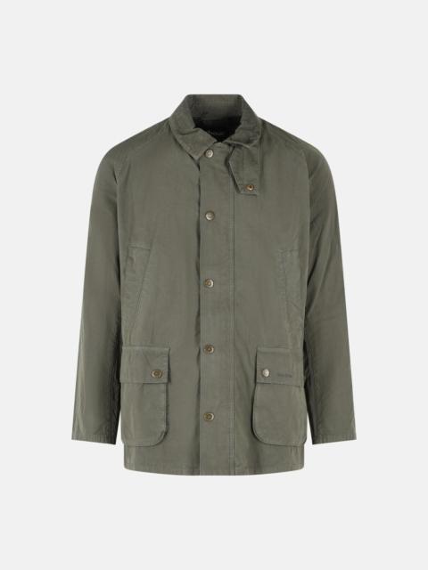 'ASHBY CASUAL' OLIVE GREEN COTTON JACKET