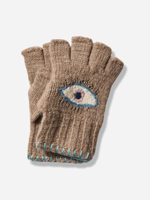 Wool Folktale Gloves (Speakeasy) Gray / Beige