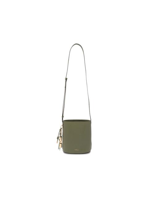 Roxie leather bucket bag
