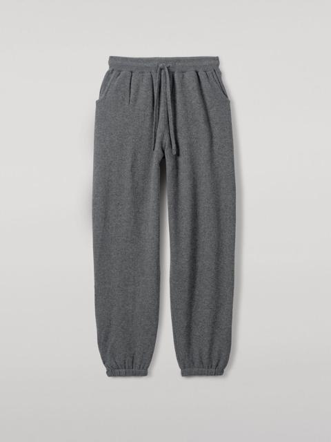 Tapered Cashmere Grey Joggers