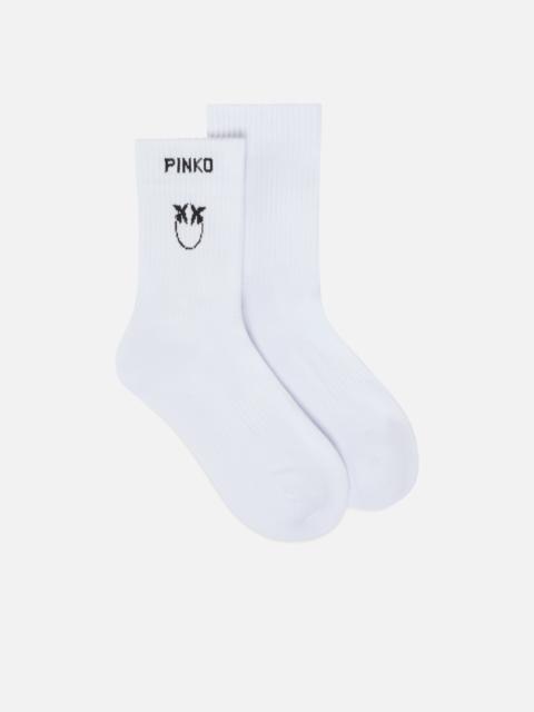 SOCKS WITH LOVE BIRDS LOGO