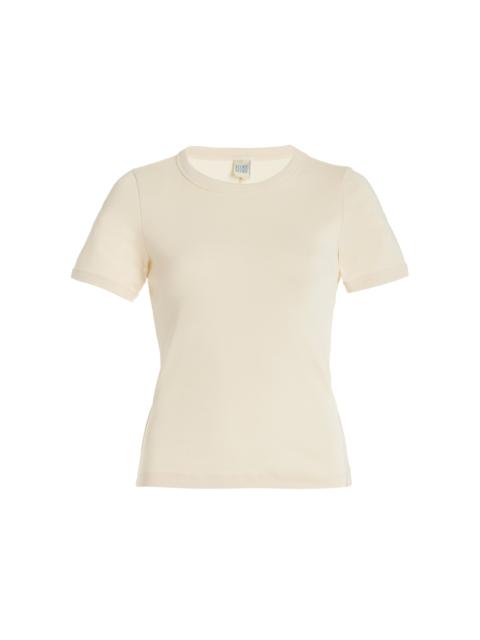 Car Organic Cotton Tee ivory