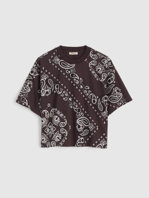 The Boxy Crop Tee in Allday Jersey