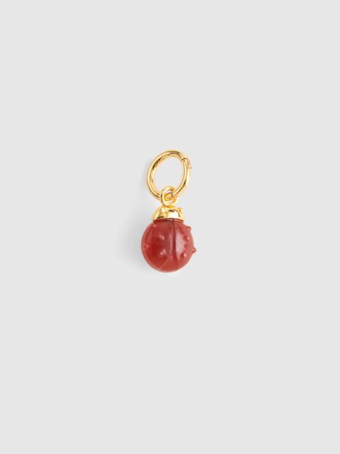 Semiprecious Ladybug Charm
