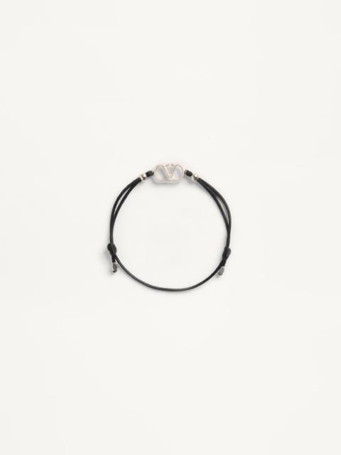 VLOGO SIGNATURE COTTON BRACELET
