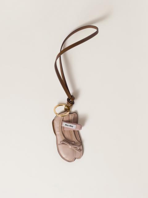 Miu Ballet leather keychain trick