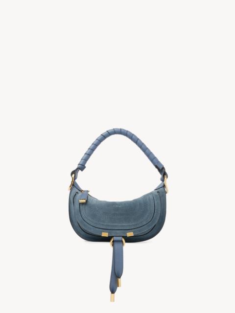 MINI MARCIE SHOULDER BAG IN SUEDE LEATHER