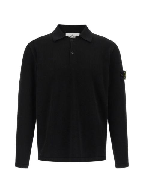 long-sleeve polo shirt