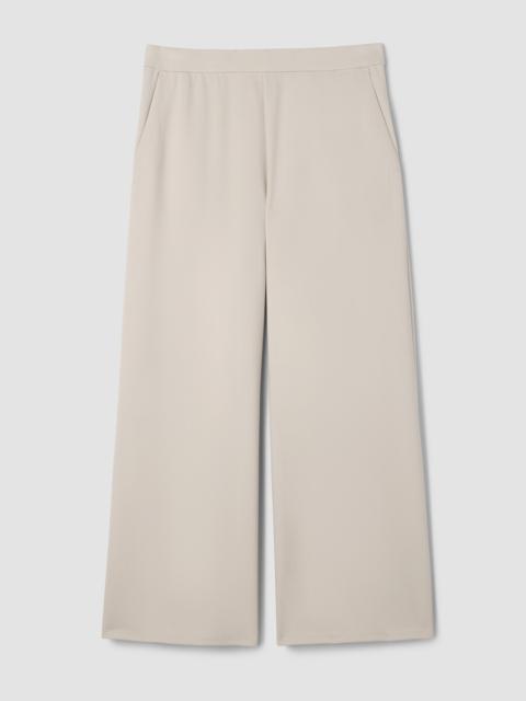 Lightweight Ponte Wide-Leg Pant