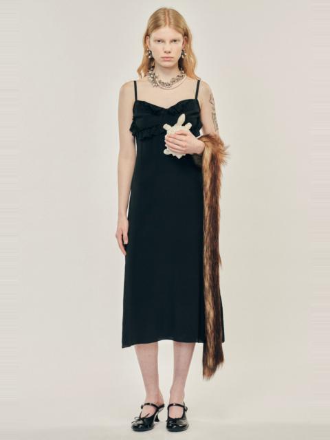 Ruffle Bust Detail Dress