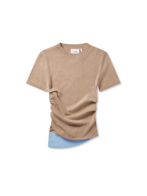 Ivi Draped Knitted Top