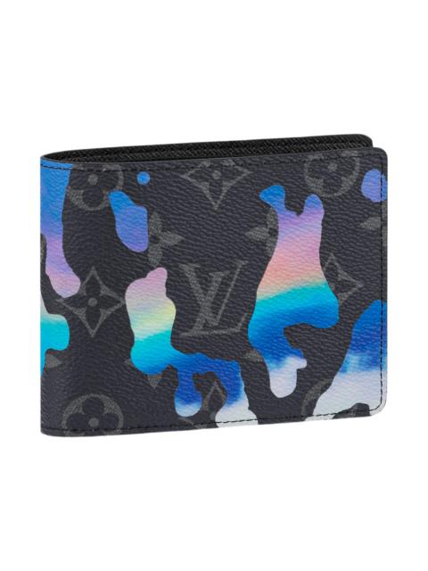 Louis Vuitton Multiple Wallet Sunrise Monogram Eclipse Black/Grey/Multi