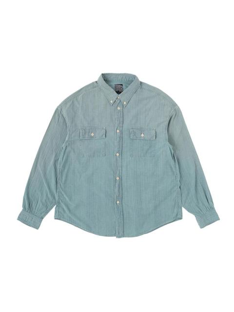 PALMER SHIRT L/S DMGD GREEN