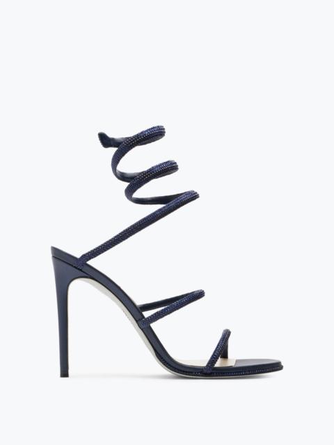 Cleo Crystal Midnight Blue Sandal 105